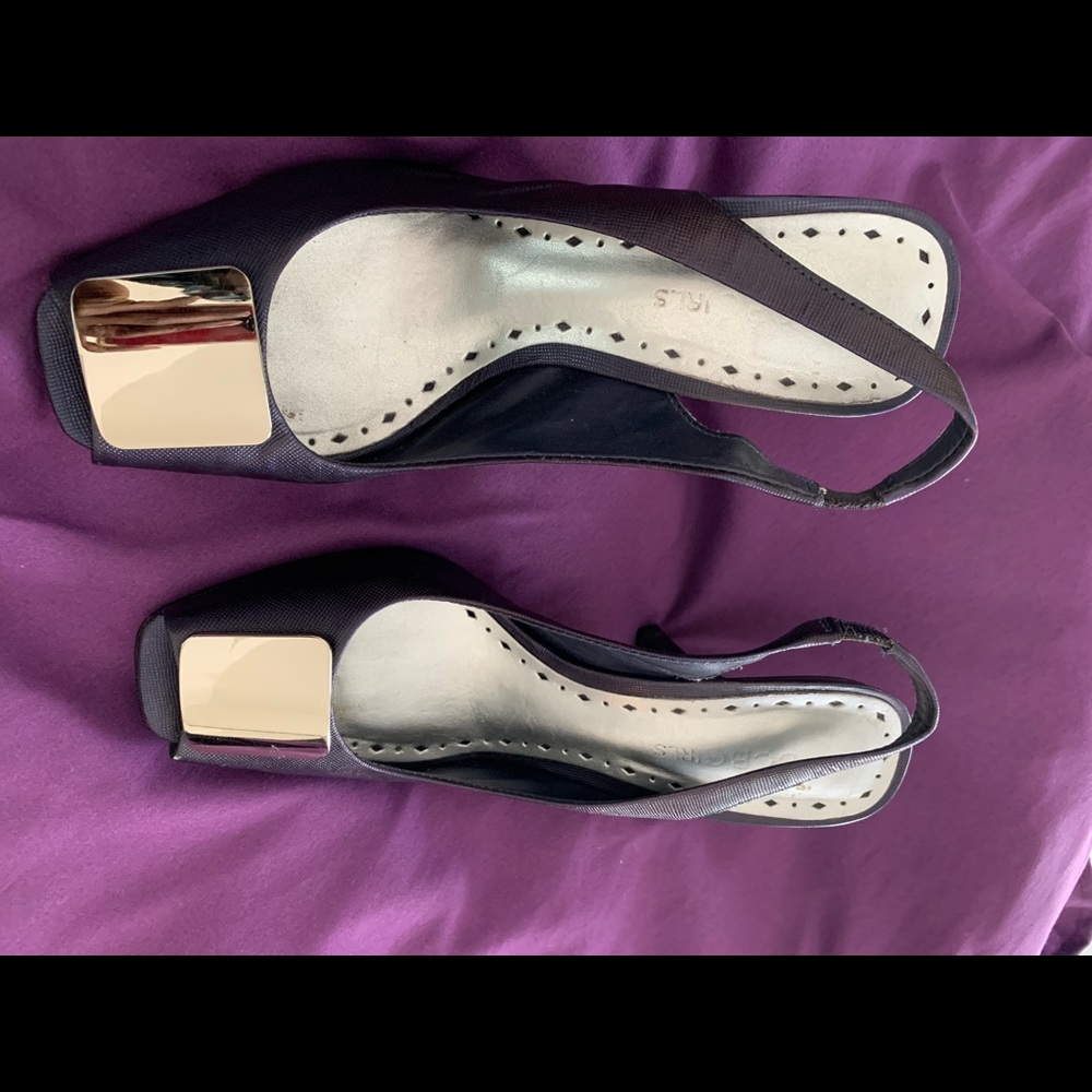 Beautiful Navy Slingback